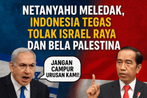 Netanyahu Meledak, Indonesia Tegas Tolak Israel Raya dan Bela Palestina: Dunia Ikut Tercengang