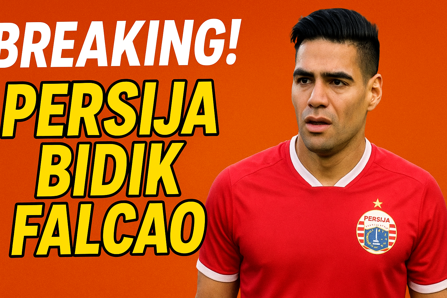 Persija Jakarta Dekatkan Radamel Falcao: Transfer Gila yang Bisa Ubah Peta Liga 1!